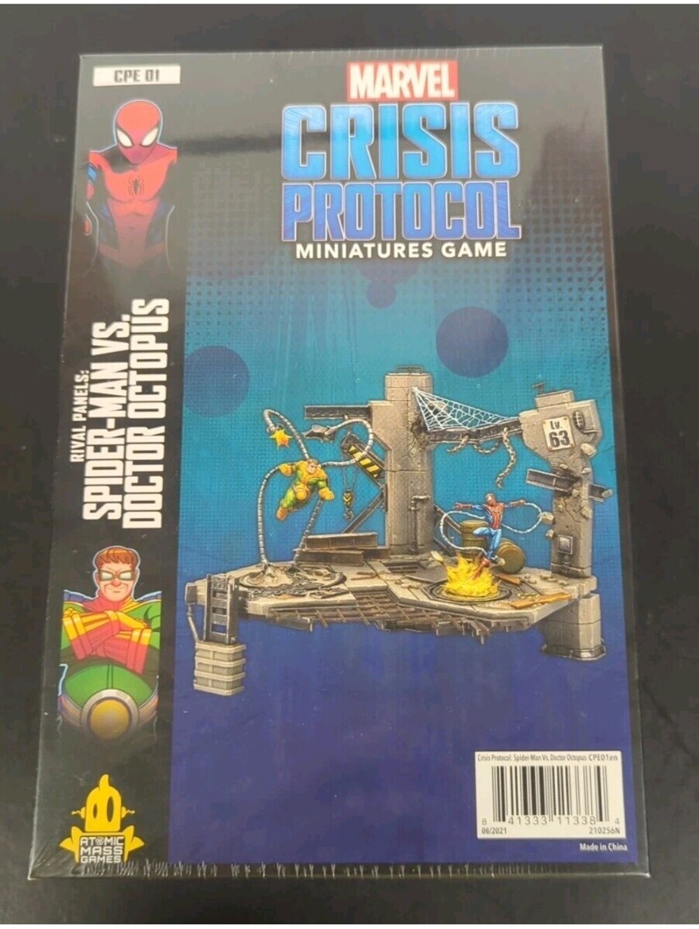 Marvel Crisis Protocol Rival Panels Spider-Man Vs. Doctor Octopus CPE01 Sealed